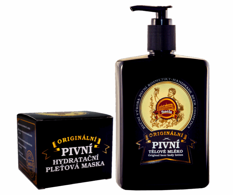 Zestaw: piwna maseczka i piwne mleczko