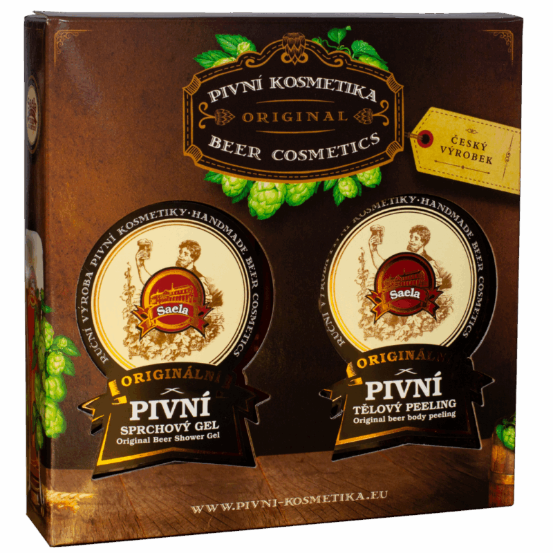 Zestaw  300 ml nr 3 Piwny żel i peeling