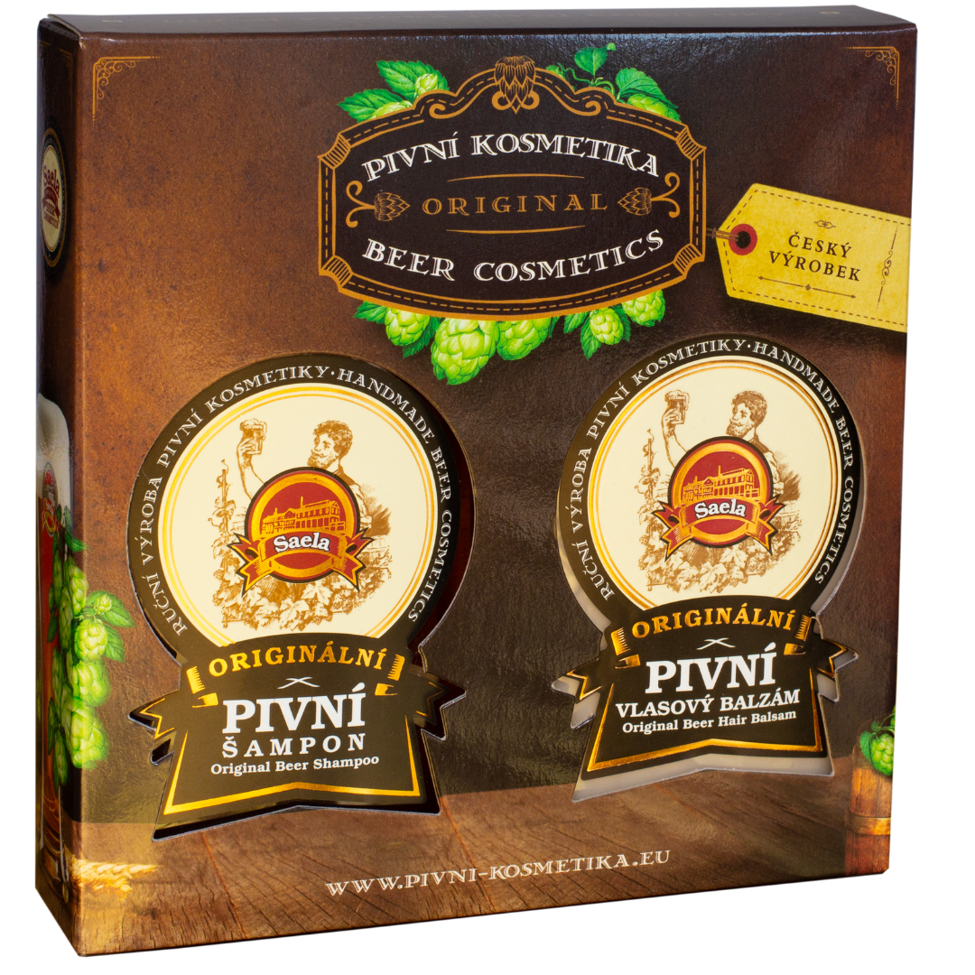 Zestaw 300 ml nr 1 Piwny szampon i odżywka
