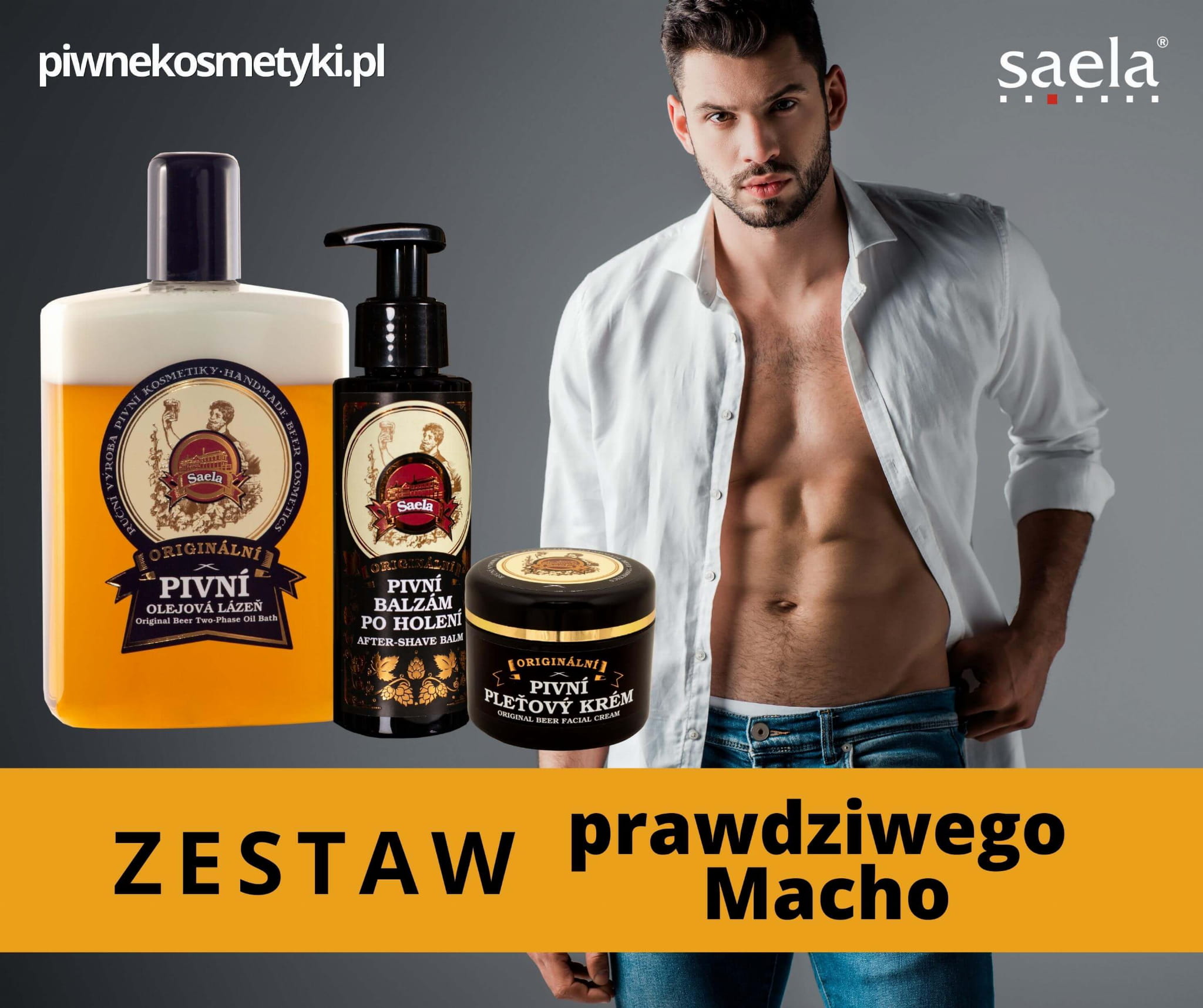 Zestaw prawdziwego Macho - 3 szt.