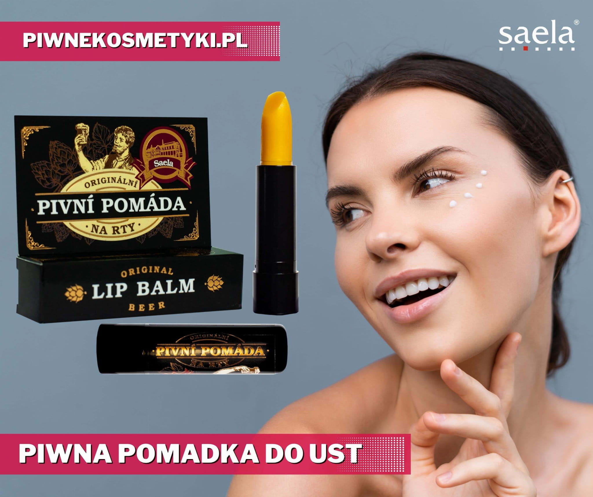 Zestaw: piwna maseczka, pomadka do ust i piwne mleczko - obrazek 6