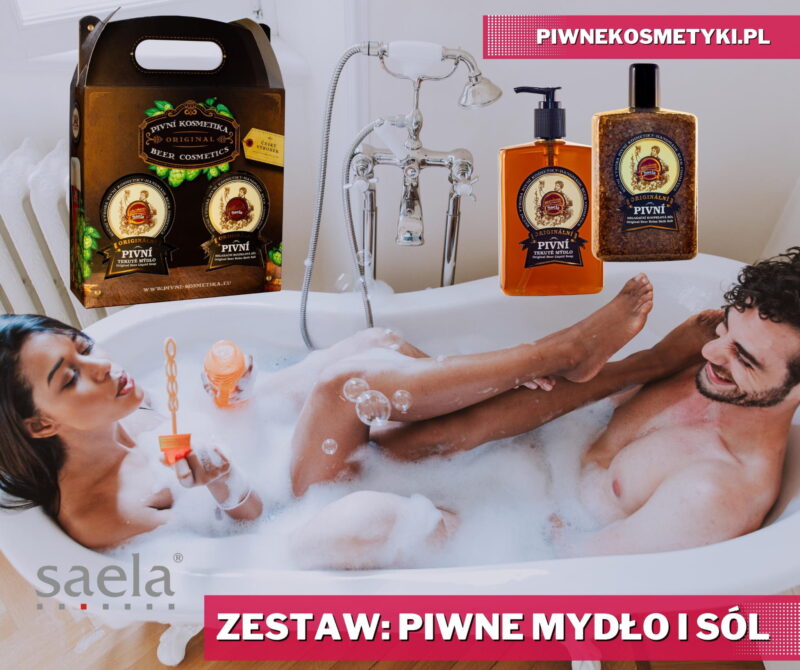 Zestaw 500 ml nr 3 Piwne mydło i sól do kąpieli - obrazek 3
