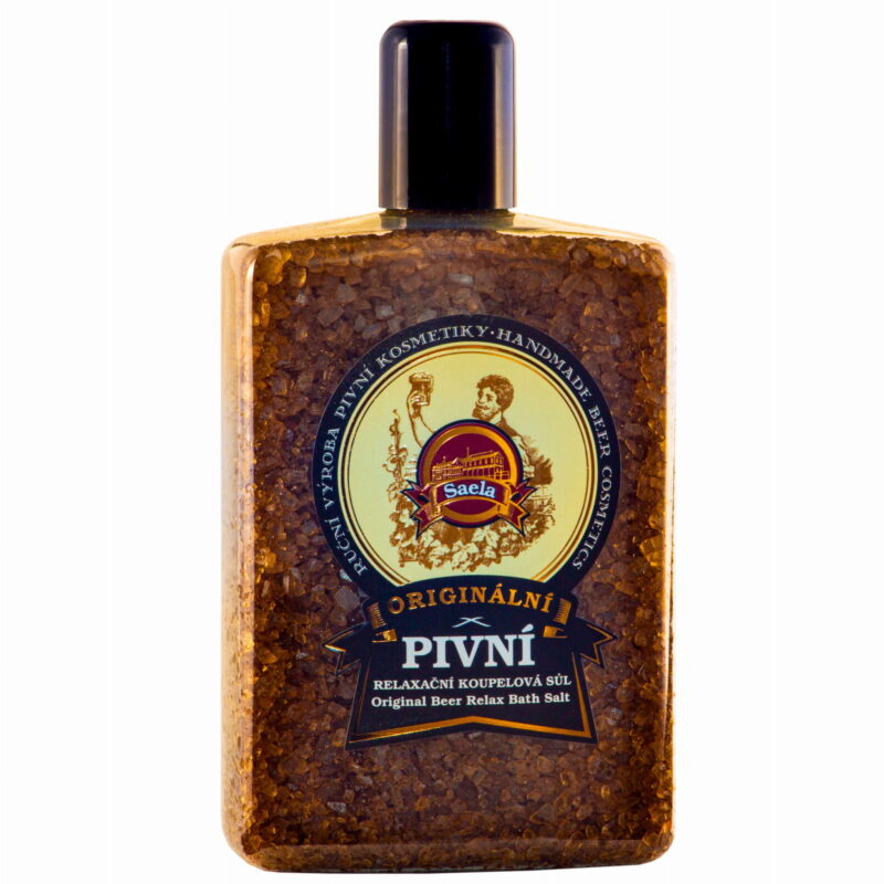 Oryginalna piwna relaksacyjna sól do kąpieli 600 gr