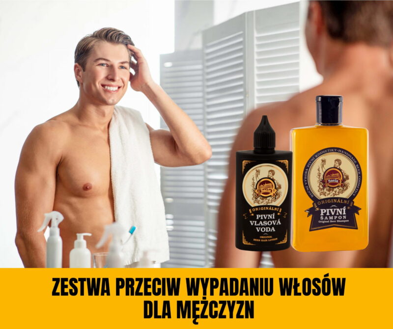 Zestaw przeciw wypadaniu włosów dla mężczyzn -  2 szt - obrazek 2