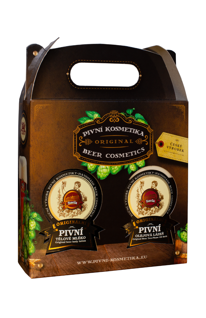Zestaw 500 ml nr 4 Piwne mleczko i olejek do kąpieli