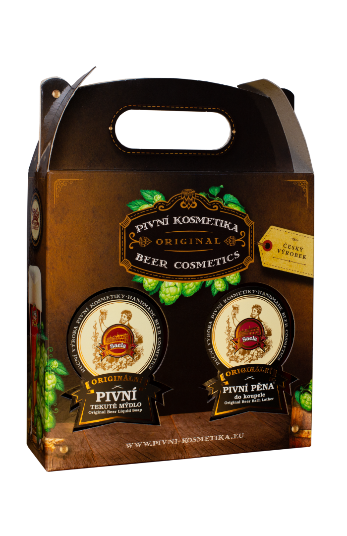 Zestaw 500 ml nr 1 Piwne mydło i piana do kąpieli