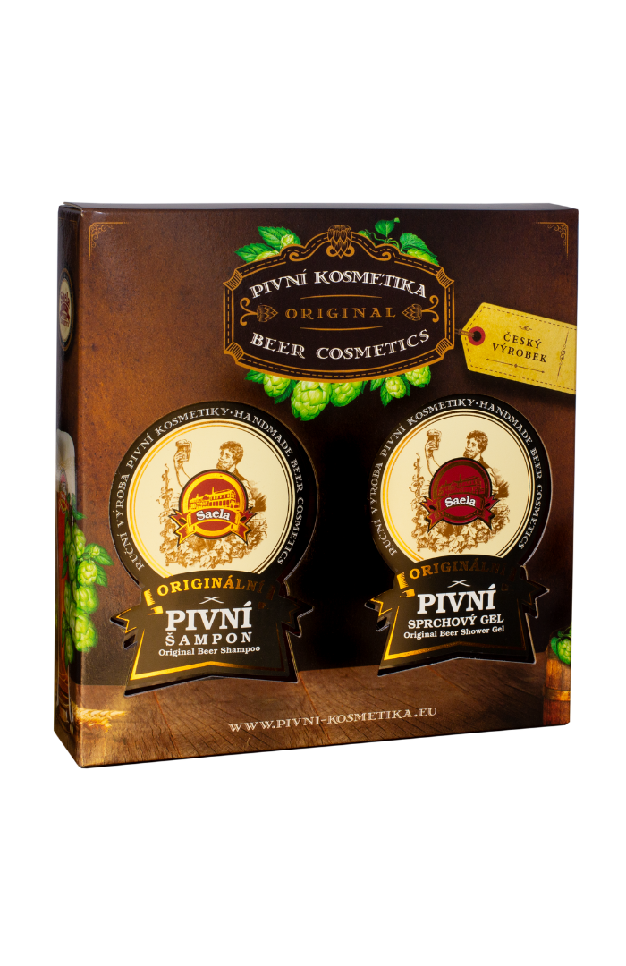 Zestaw 300 ml nr 2 piwny szampon i żel